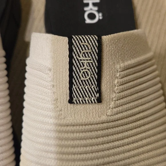 Ryka Epic Slide Sandals New Floor Model White & Black Size 7M - Picture 10 of 10